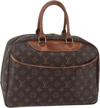 Louis Vuitton Pre-owned Handbags, female, Brown, Size: ONE SIZE Pre-owned Canvas Handbag