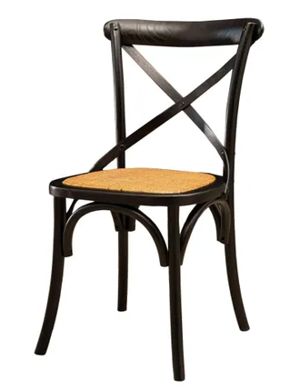 Biscottini International Silla Thonet Vintage 50x90x52 Cm Silla De Madera R&uacute;stica Silla De Cocina Y Comedor Sillas De Fresno Y Rat&aacute;n Sillas Modernas