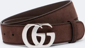 Gucci GG Marmont suede belt