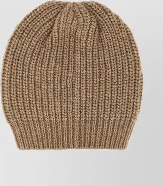 Brunello Cucinelli soft ribbed knit cap