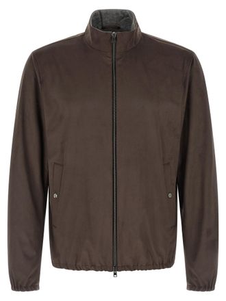 Herno Brown Polyester Mens Jacket