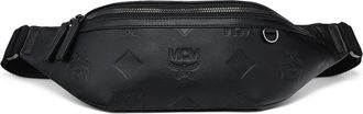 MCM Medium Fursten Belt Bag in Maxi Monogram Leather in Black at Nordstrom