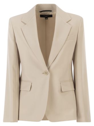 Max Mara Weekend Maxmara Wkdlamine blazer van natuurlijke stretchwol