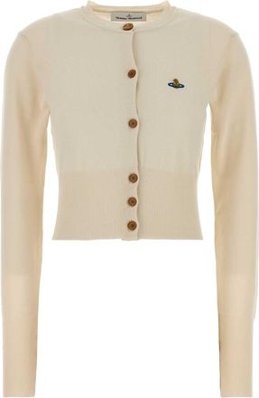 Vivienne Westwood Ivory Cotton Bea Cardigan