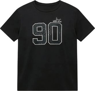 Marc Ellis T-shirt met korte mouwen - Dames - T-shirts - Zwart - M - Katoen - Tops