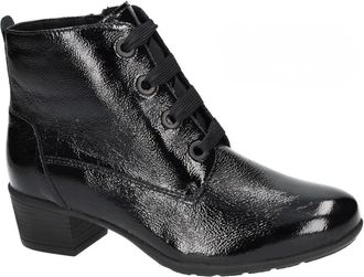 Solidus Schoenen, Dames, Zwart, 41 1/2 EU, Wol, Kerry Veterboot