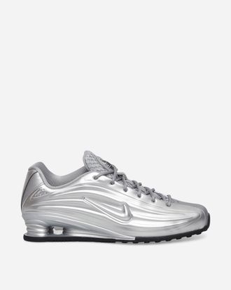 Nike Women s Shox Z Sneakers Metallic Silver / Black