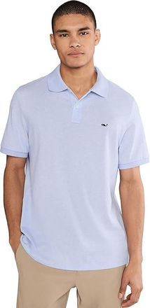 Vineyard Vines Edgartown Pique Polo Mens Clothing Jake Blue : 2XL, Cotton/Pique/Polyester