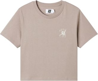 Izzue T-shirt con stampa - Toni neutri