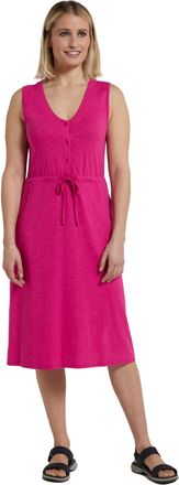 Mountain Warehouse Bahamas Womens Sleeveless Dress -Lightweight Ladies Dress, Breathable, Quick Drying, High Wicking - Best for Travelling, Outdoors, Hiking Bright Pink 