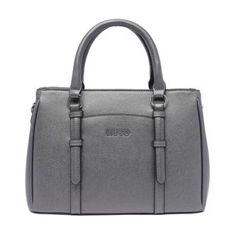 Liu Jo Grijze Satchel Tassen - Dames - Handtassen - Grijs - ONE Size - Polyester - Tassen