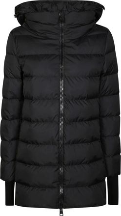 Herno Jassen, Dames, Zwart, 2Xl, Parkas