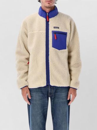 Patagonia recycled fleece zip-up jacket