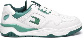 Tommy Jeans Sneakers - Heren - Sneakers - Veelkleurig - 42 EU - Leer - Schoenen