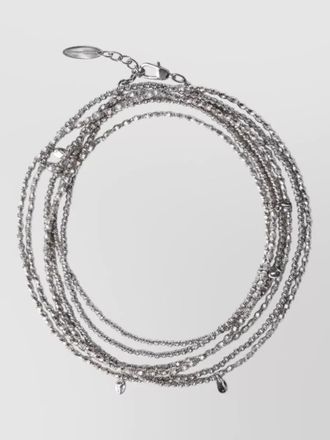 Brunello Cucinelli bracelet multi strand design polished finish adjustable