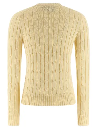 Polo Ralph Lauren Cable-Knit Pima Cotton Sweater - Cream