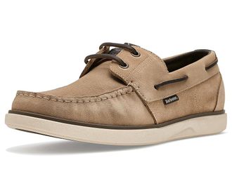 Barbour Rothley Boat Shoes Mens Shoes Taupe Suede : 12 M, Leather/Suede