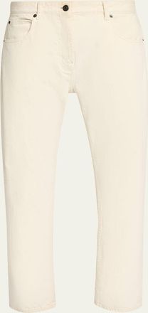 The Row Riaco Straight-Leg Ankle Jeans