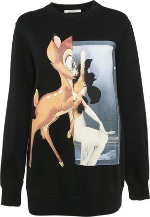 Givenchy Felpa con stampa Bambi - Nero
