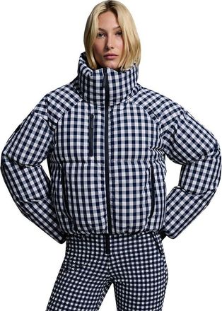 Cordova Cortina Jacket - Womens in Indigo Gingham at Nordstrom, Size Medium
