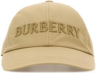 Burberry Beige Cotton Baseball Hat