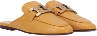 Tod's Womens Beige Mule, Size 8.5