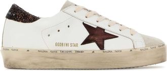 Golden Goose Deluxe Brand White Hi Star Sneakers