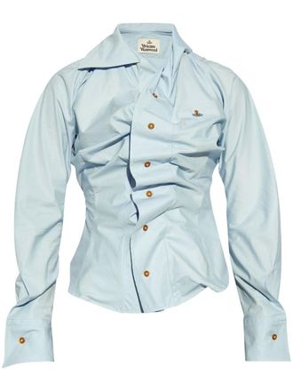 Vivienne Westwood Cotton Shirt - Blue