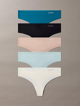 Calvin Klein 5 Pack Strings Invisibles