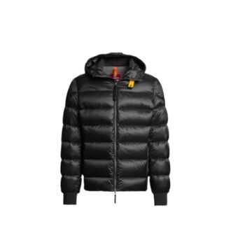 Parajumpers Hooded Twill Donsjack - Heren - Jassen - Zwart - Maat: M Nylon