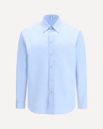 Loewe Classic cotton Shirt with embroidered Anagram logo Male 39