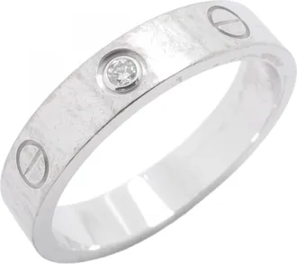 Cartier White Gold (18K) Band Ring (Pre-Owned)