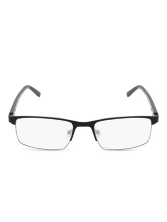 Lacoste half-rim design glasses - Black