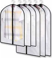 OEM Opciones De Almacenamiento Adicionales: Funda Para Ropa Transparente Y A Prueba De Polillas, Juego De Fundas Para Ropa A Prueba De Polvo, Ideal Para E