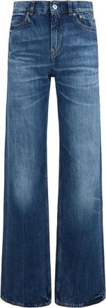 Our Legacy Wata Cut - Dames - Loose Fit Jeans - Blauw - W27 - Katoen - Jeans