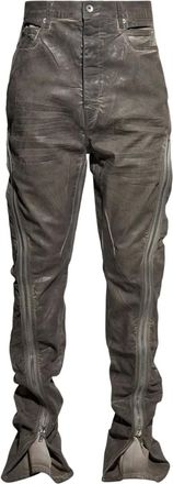 Rick Owens Jeans Bolan Banana - Grigio