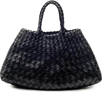 Dragon Diffusion Santa Croce Small Leather Bag - Dames - Shoppers - Zwart - ONE Size - Leer - Tassen