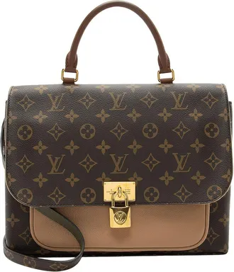 Louis Vuitton Beige Monogram Canvas Marignan (Authentic Pre-Loved)