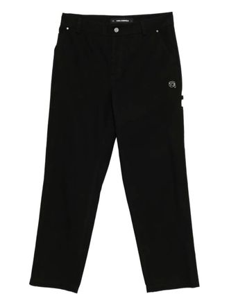 Karl Lagerfeld Ikon trousers - Zwart