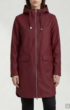 Noize Janae Water Repellent Hooded Raincoat in Porto at Nordstrom, Size X-Small