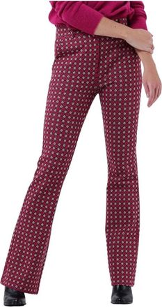 Liu Jo Flared Broek - Dames - Wijde Broeken - Veelkleurig - XS - Broeken