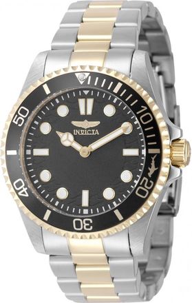 Invicta Pro Diver Quartz Grey Dial Mens Watch 49706