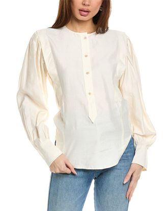 Isabel Marant Isabel Marant Etoile Soliska Silk-Blend Blouse