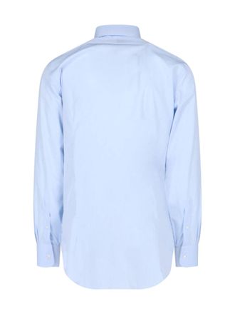 Laboratorio del Carmine Mens Shirts Blue Cotton