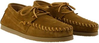 Isabel Marant Mens Fenlis Flat Brown Calfskin