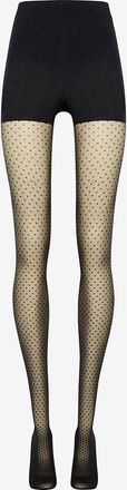 Wolford Getupfte transparente Strumpfhose Control Dots
