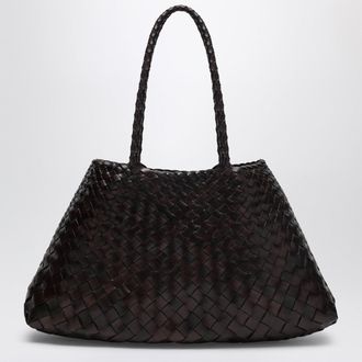 Dragon Diffusion Santa Croce large bag dark brown