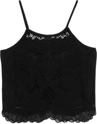 Twinset Sleeveless Top - Dames - Tops zonder mouwen - Zwart - M - Tops
