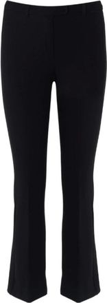 Max Mara Dames, Broeken, Zwart, Maat: 2XS