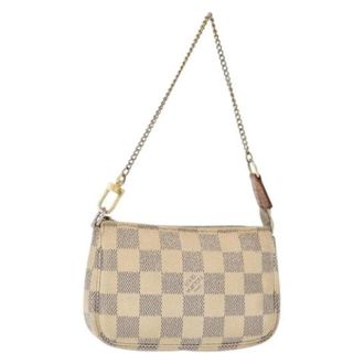 Louis Vuitton Pre-owned Mini Bags, female, White, Size: ONE SIZE Pre-owned Mini Bag